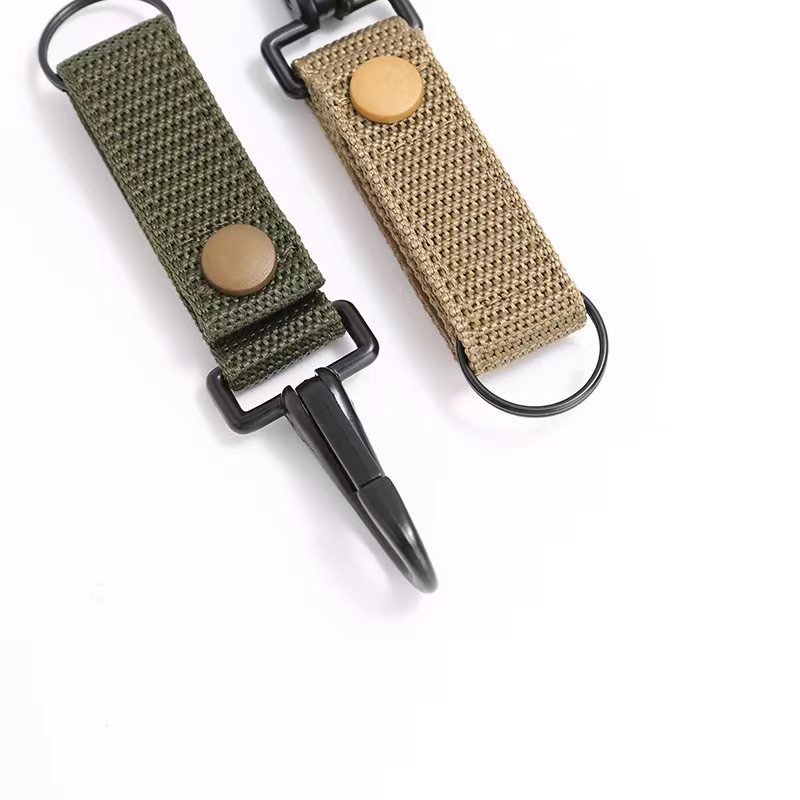 Mountaineering key chain water bottle buckle belt new multi-functional outdoor nylon waist chain