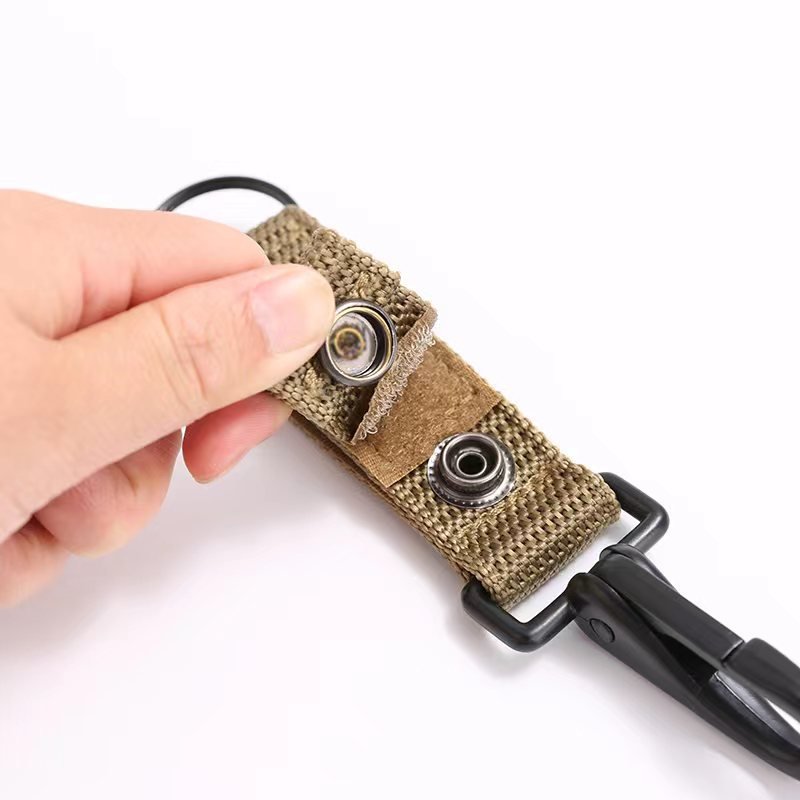 Mountaineering key chain water bottle buckle belt new multi-functional outdoor nylon waist chain