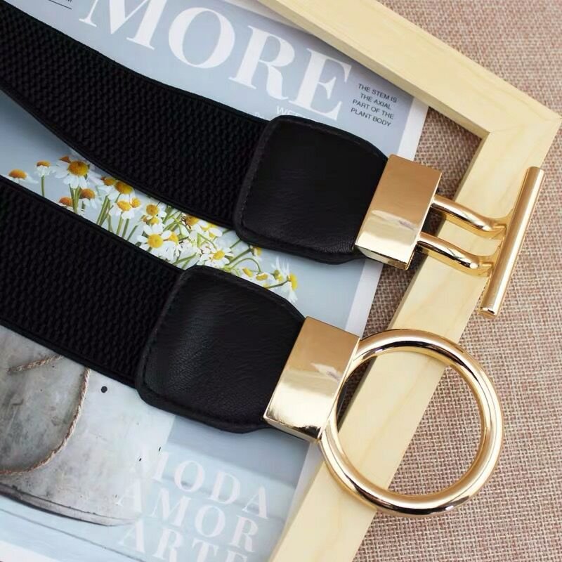 Wholesale Corset Belt for Lady Garment, OT Buckle 4 colors Elastic Waits Belts Women Ladies