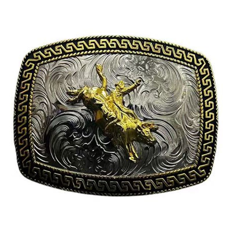 Rodeo Bull Rider Buckle