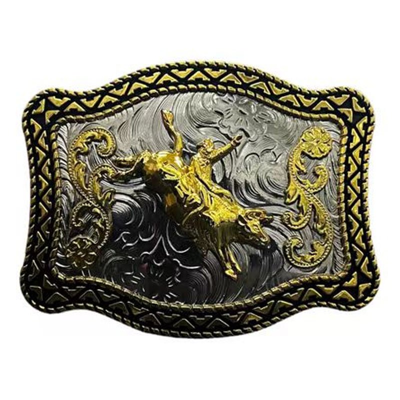 Rodeo Bull Rider Buckle