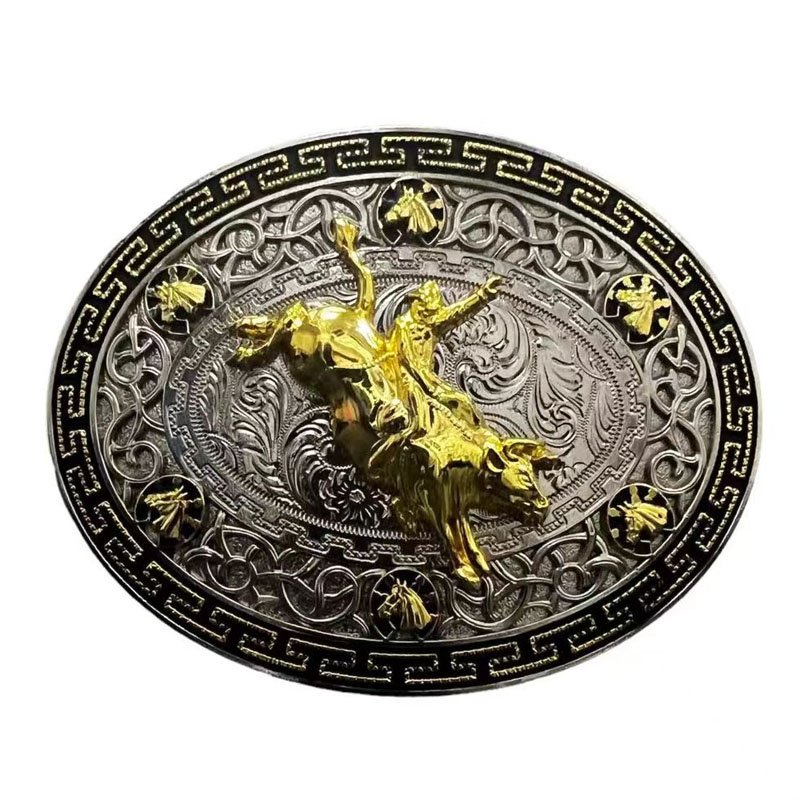 Rodeo Bull Rider Buckle