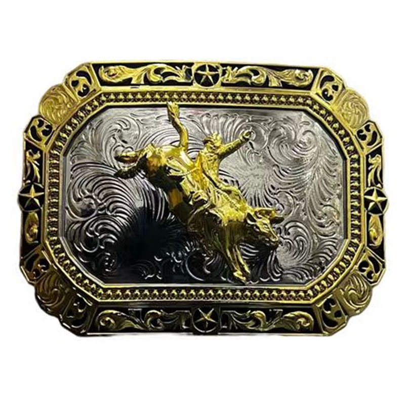 Rodeo Bull Rider Buckle