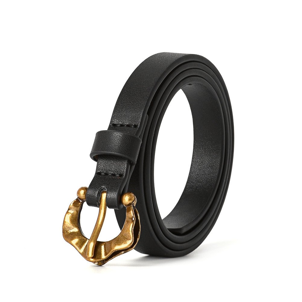 Women fashion belts leather women dresses jeans belt alloy pin buckle belt for women