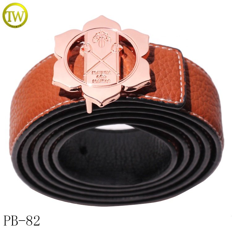 Custom made hollow letter brass belt buckles zinc alloy leather belt accessory brand strap adjusters