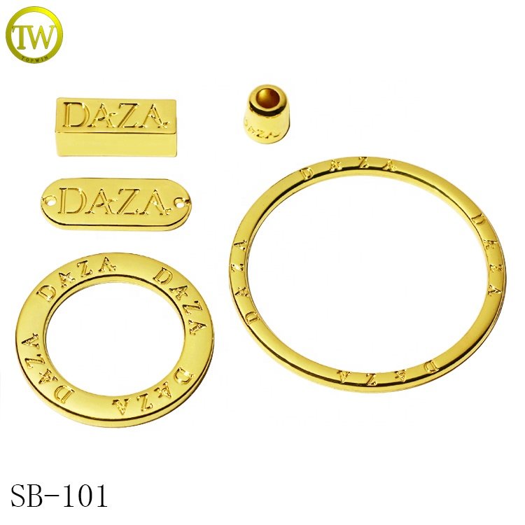 Custom Plated Gold Bra Front Buckle New Design Decorative U Shape Connector Buckle For Swimwear/Bikini