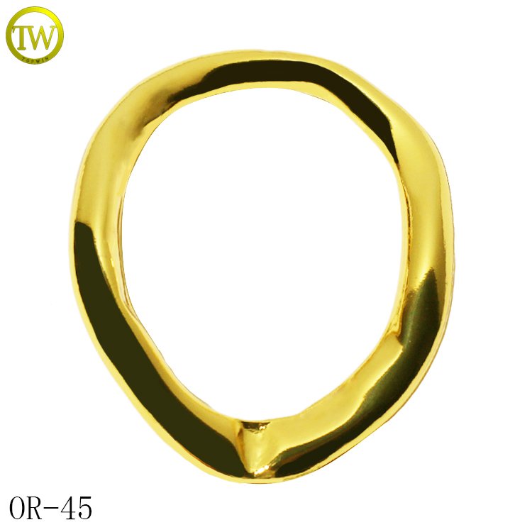Custom Plated Gold Bra Front Buckle New Design Decorative U Shape Connector Buckle For Swimwear/Bikini