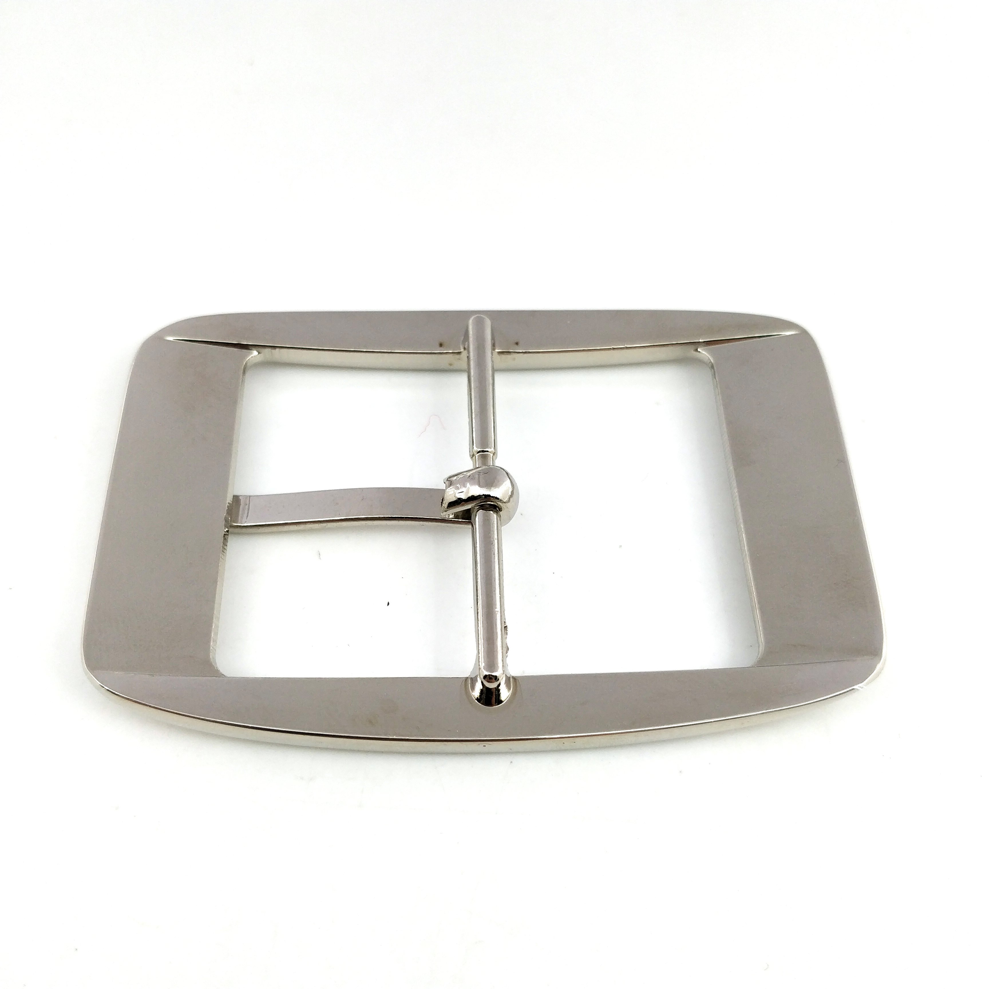 Custom personal logo for 40mm high quality Metal pin belt buckles leather bell
