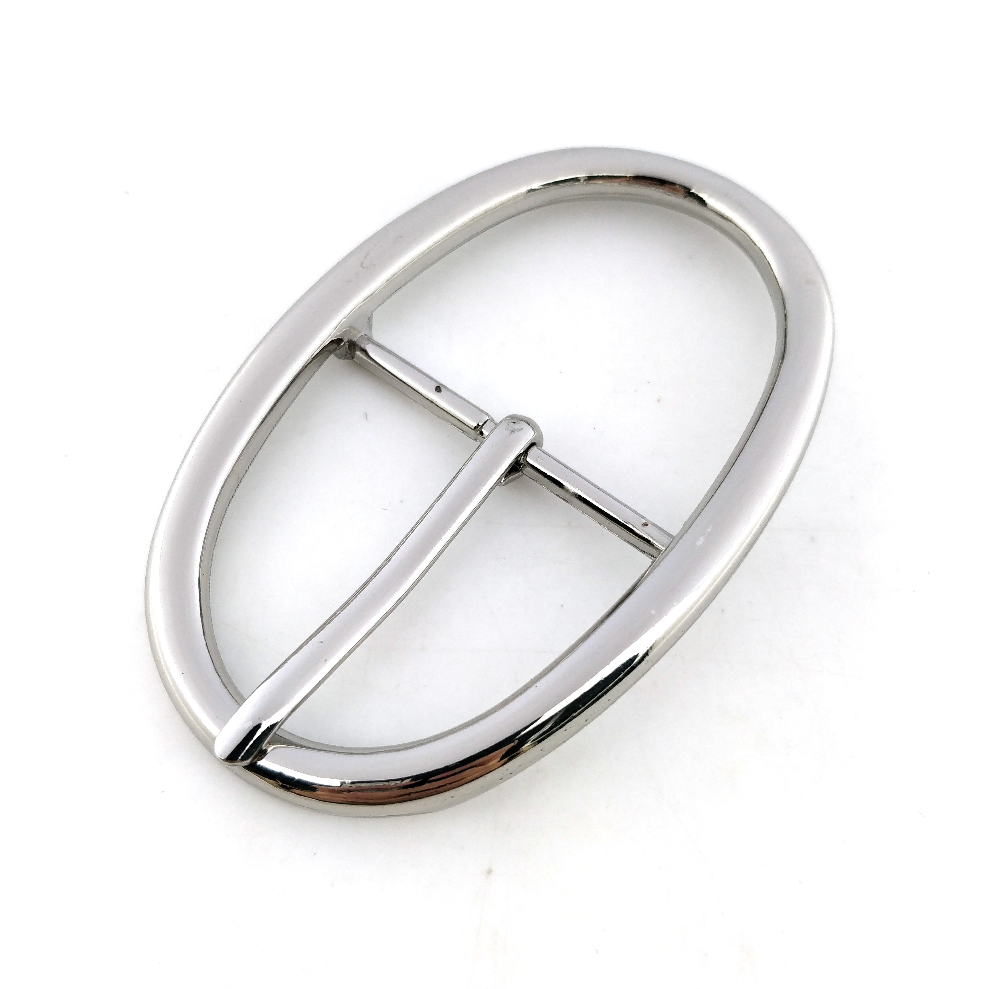 Custom personal logo for 40mm high quality Metal pin belt buckles leather bell