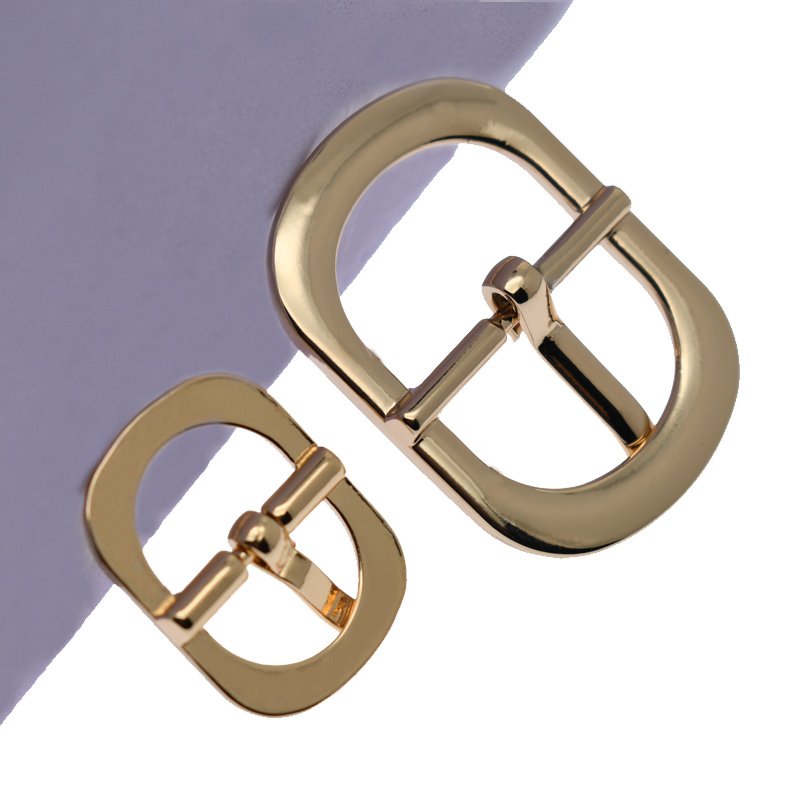 19.4mm/12.8mm pin belt buckle Adjustable Rectangle Ring for Leather Crafts, Bags, Clothing, Belts, Backpacks