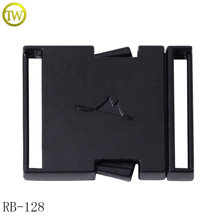 High quality dog collar buckle hardware multiple color backpack quick release slider belt buckles