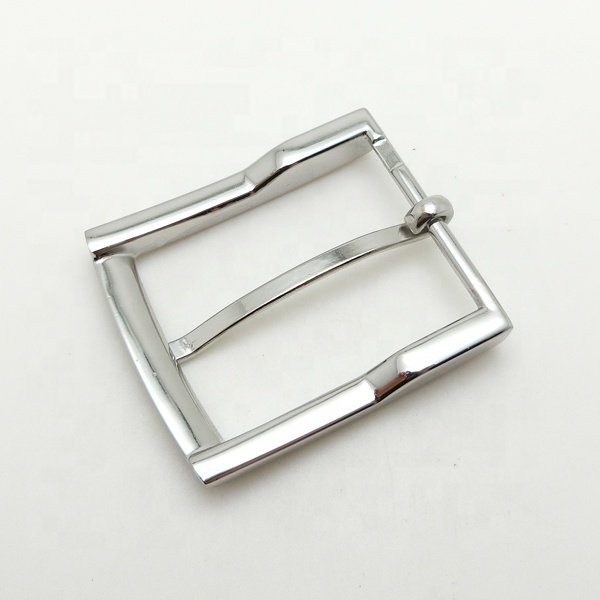 High Quality Nickel-Free Brushed Nice Polishing Waistband Decoration Alloy Pin Buckle For Men Leather Belt