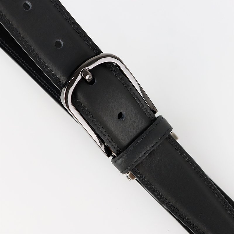 Men's Genuine Cowhide Leather Belt Versatile Casual Business Style Belt With Pin Alloy Buckle Classic fashion belt