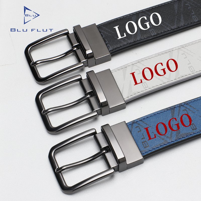 Fashion Man Buckle Belts Leather Belt for Man Casual Luxury Design Waist Belts for Jeans