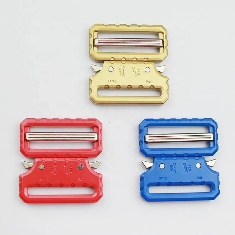 new arrival 1.75inch heavy Duty Tactical Belt Buckle 45mm Quick Release Buckle mens belts tactical lock buckle