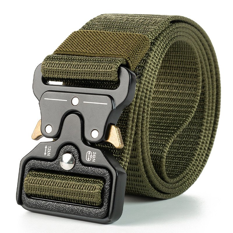 Wholesale High Quality Tactical Belt Outdoor Sports Multifunctional Alloy Buckle Nylon Combat Waist Belt