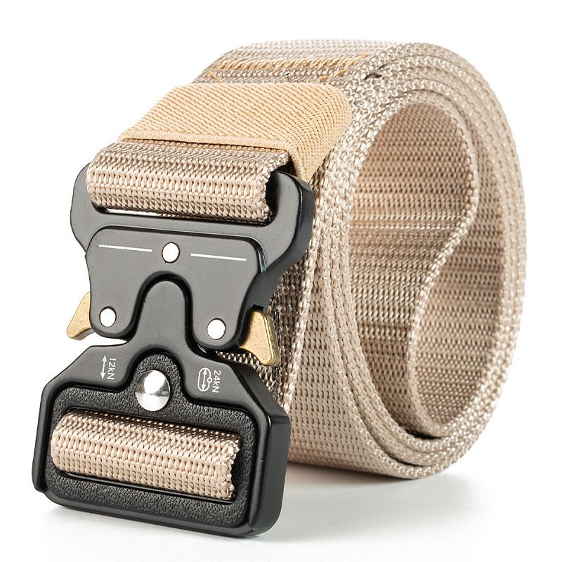 Wholesale High Quality Tactical Belt Outdoor Sports Multifunctional Alloy Buckle Nylon Combat Waist Belt
