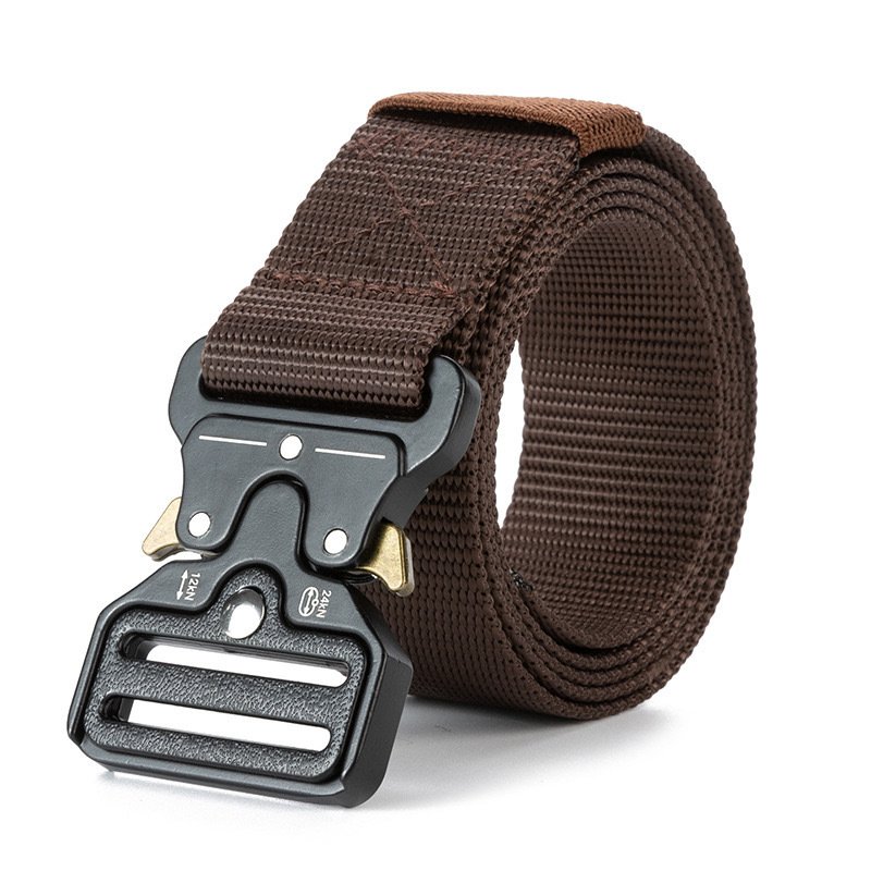 Wholesale High Quality Tactical Belt Outdoor Sports Multifunctional Alloy Buckle Nylon Combat Waist Belt