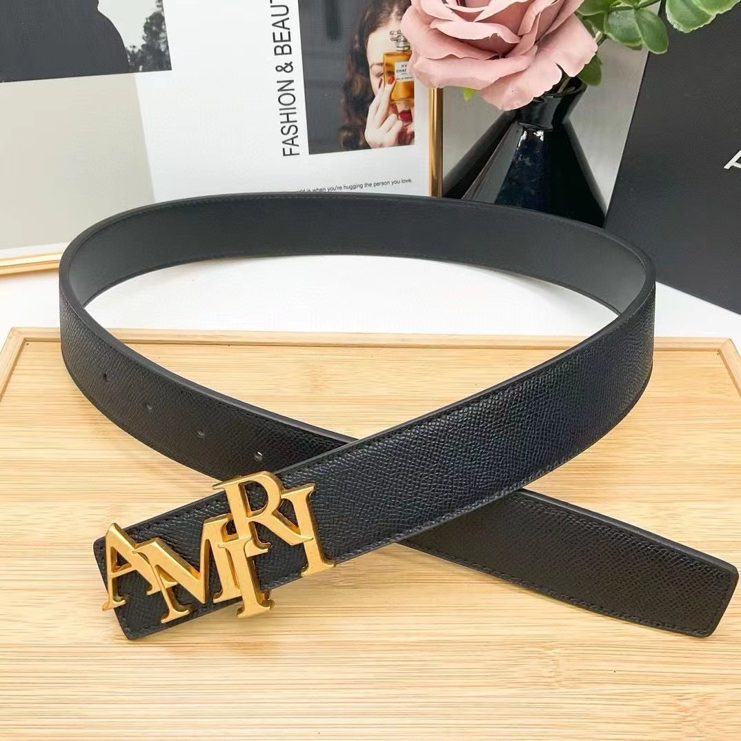 Wholesale (3.8cm wide 100-125cm long+Designer box) belt buckle Designer brand custom leather conveyor belt men