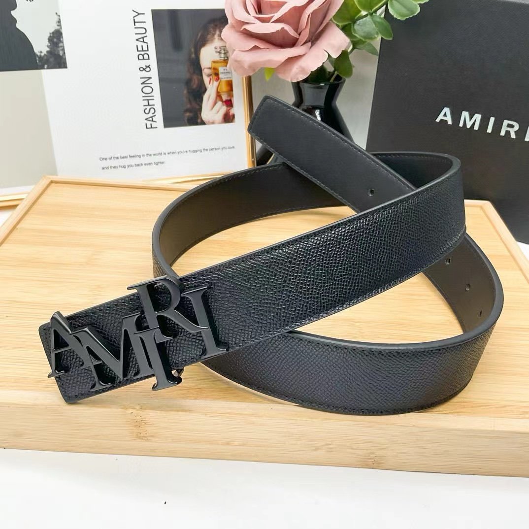 Wholesale (3.8cm wide 100-125cm long+Designer box) belt buckle Designer brand custom leather conveyor belt men