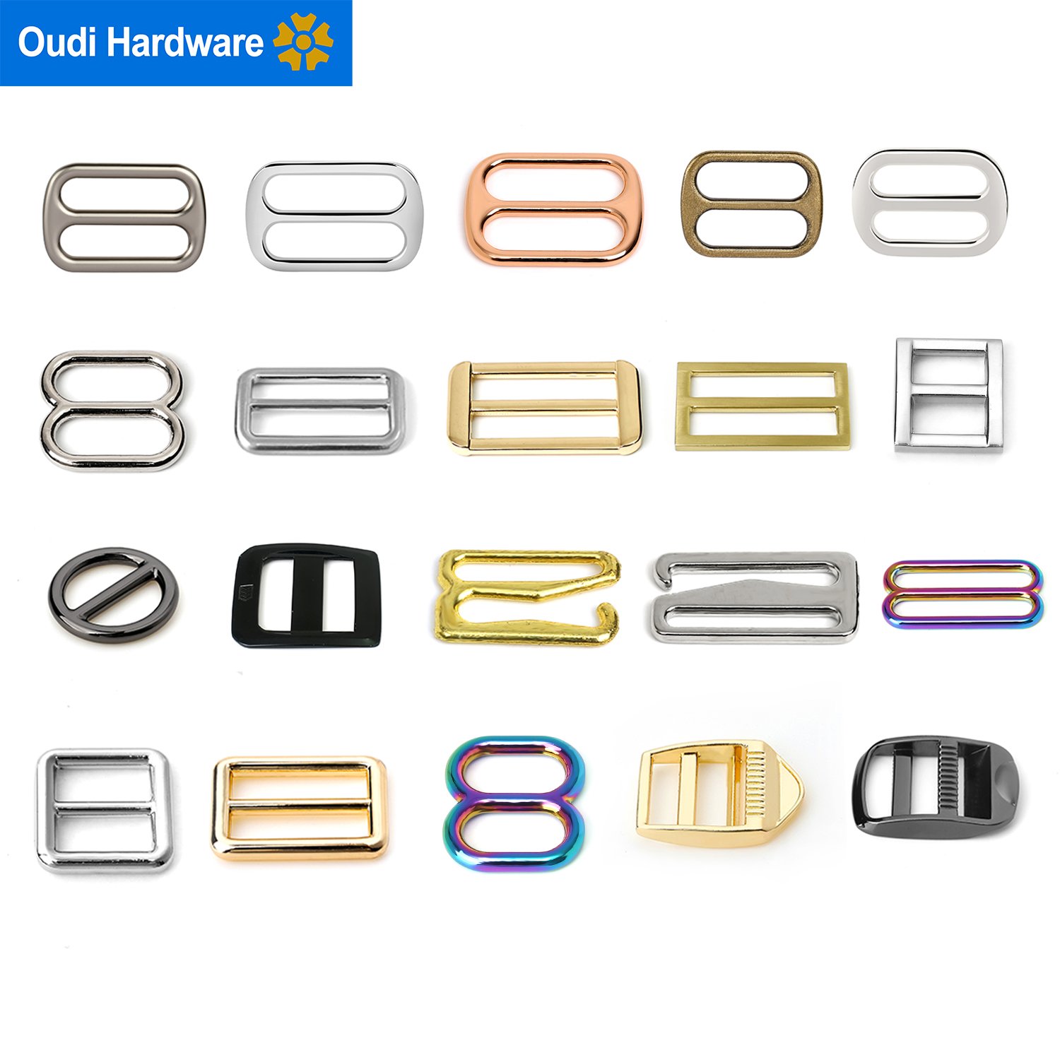 Custom Brass D Ring Buckle For Belt Colorful D Rings For Handbags Leather Bag Metal Rings And Accessories