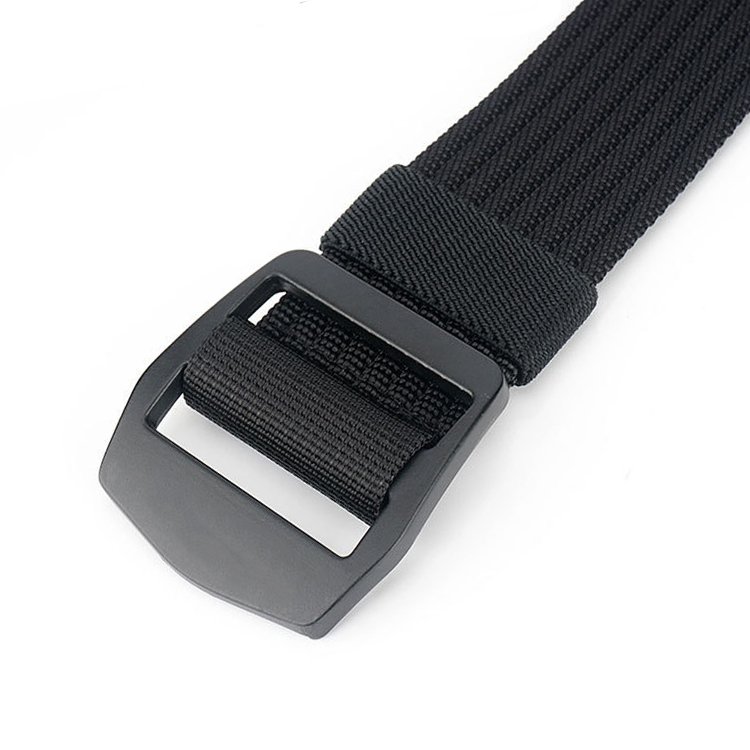 Men Women Metal Buckle Nylon Casual Belt Canvas Jeans Belts Adjustable Tactical Belt