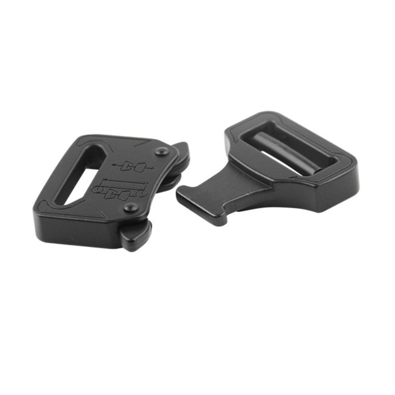 27mm Zinc Alloy Adjustable Men's Tactical Nylon Belt Buckle Side Release Metal Tactical Buckle