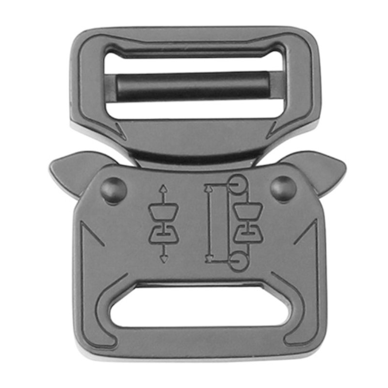 27mm Zinc Alloy Adjustable Men's Tactical Nylon Belt Buckle Side Release Metal Tactical Buckle