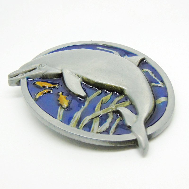 Hot Selling Luxury Solid Brass Artwork Cool Western Cowboy Belt Buckle