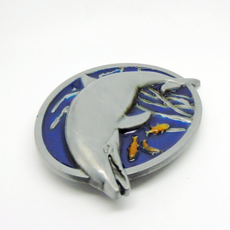 Hot Selling Luxury Solid Brass Artwork Cool Western Cowboy Belt Buckle