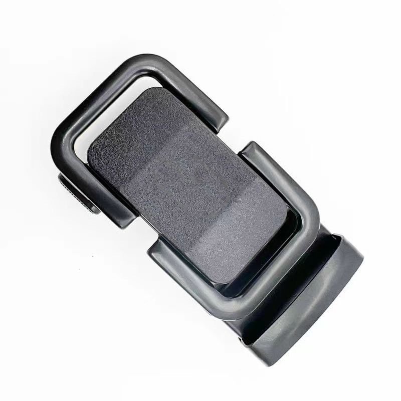 Simple casual solid color nylon belt with automatic buckle for men belt strap for jeans belt strap for students girls boys
