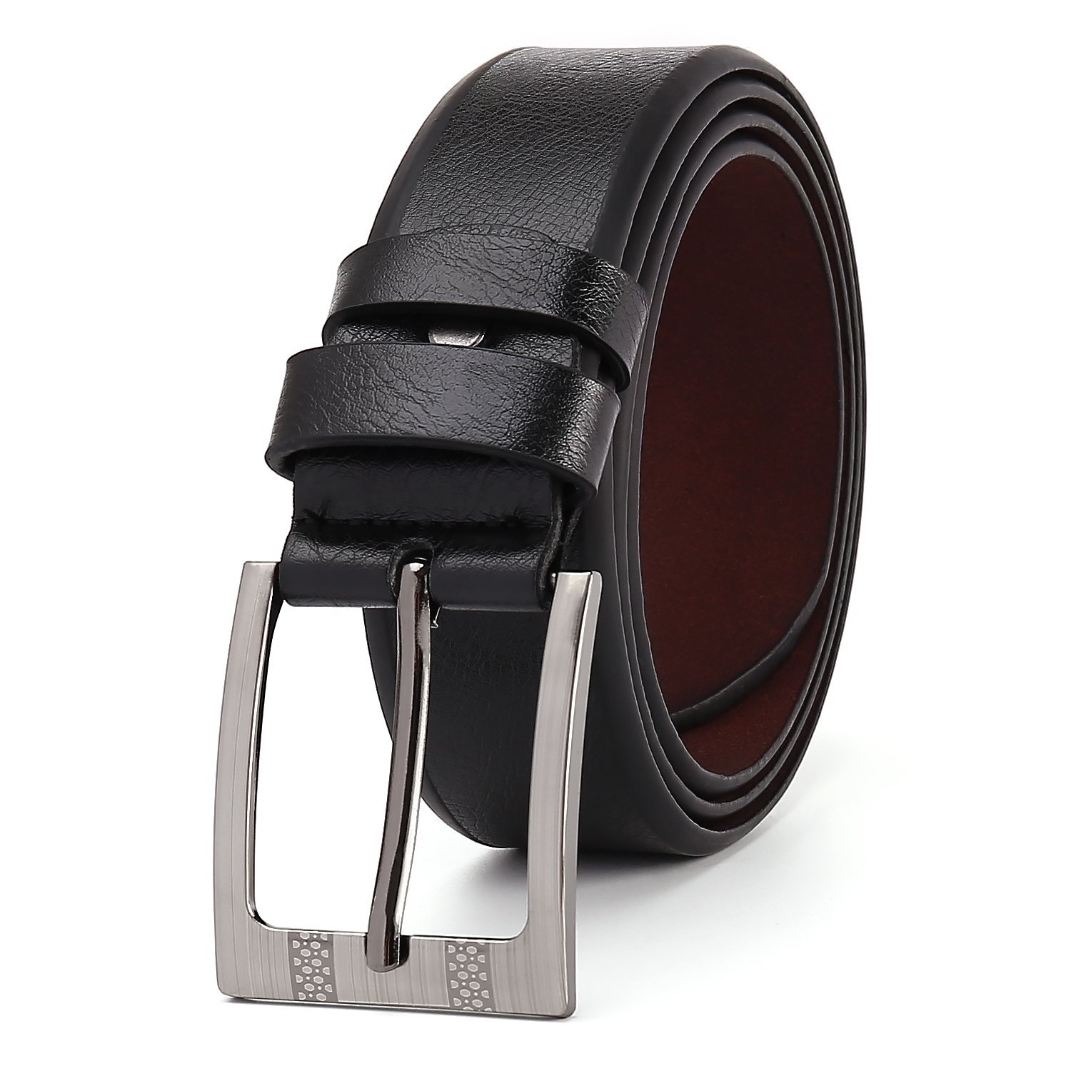 Customized men's mixed color pin buckle belt factory manufacturing high-quality men's leather belts