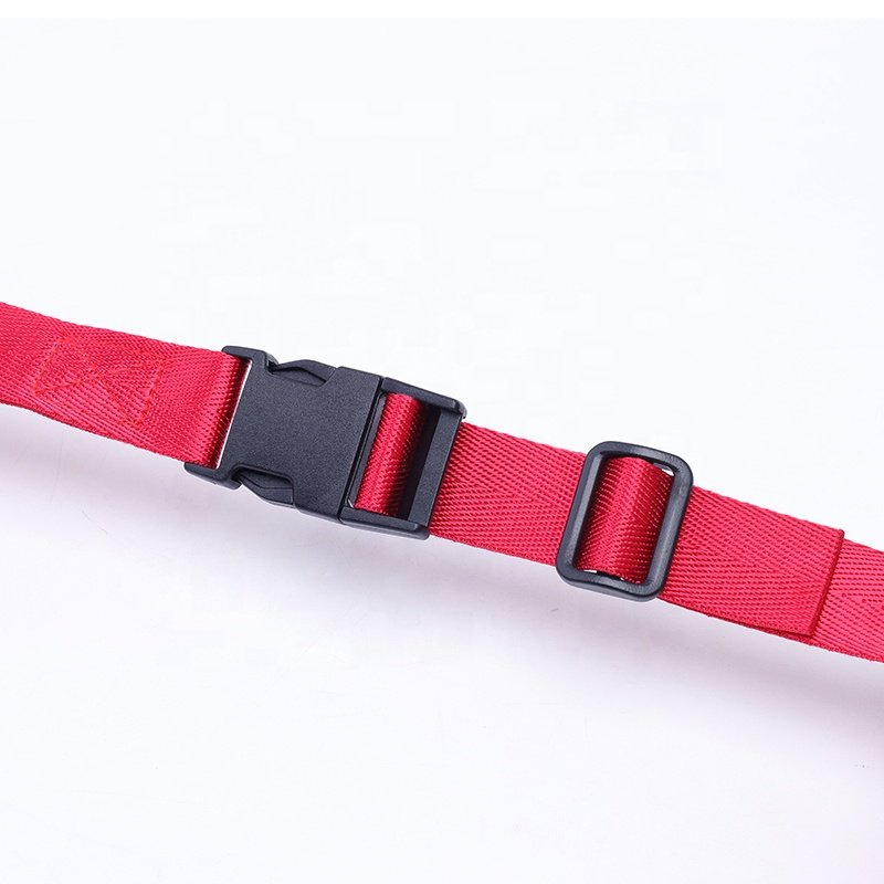 Wholesale Fashion Travel Luggage Belt strap Color Nylon Adjustable Luggage Bag Belt Strap With Plastic Buckle
