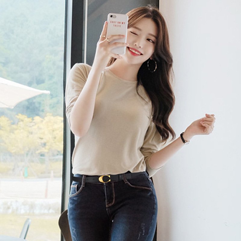 Wholesale 2024 New Fashion Decoration Belt Women's Ancient Gold C-Buckle Belt Women's Belt at Production Price