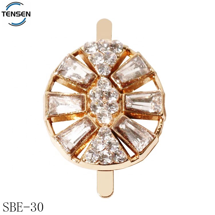 Fashion flower shaped shoes accessory decorative women buckle straps ornament buckle for ladies sandals