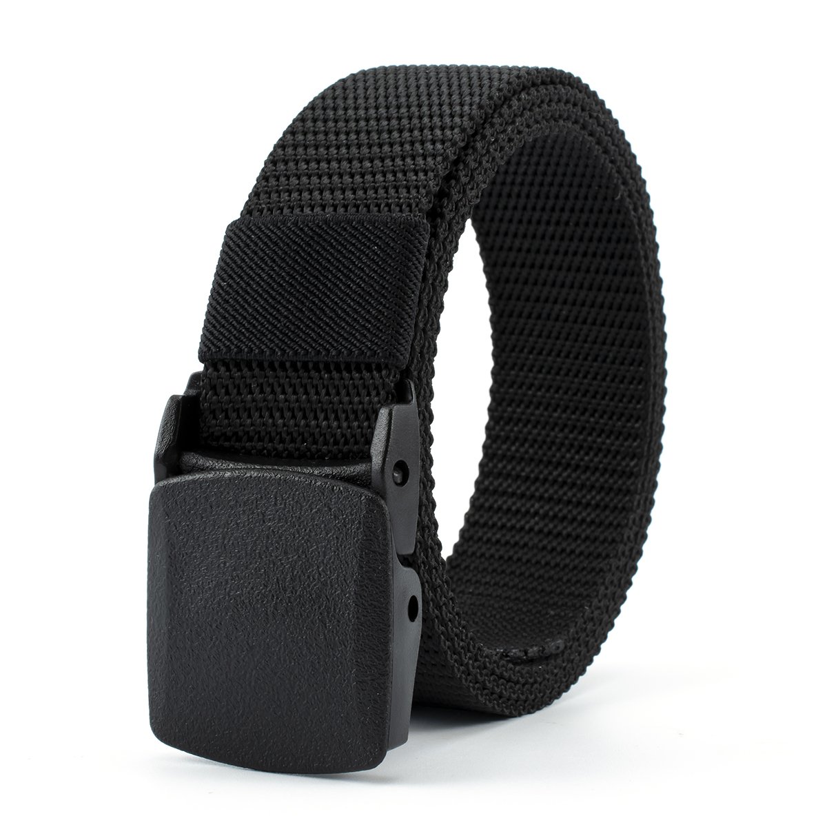 Factory Supplies Leisure Sports Plastic Buckle Waistband 3.2cm Tactical Nylon Fabric Belt For Men