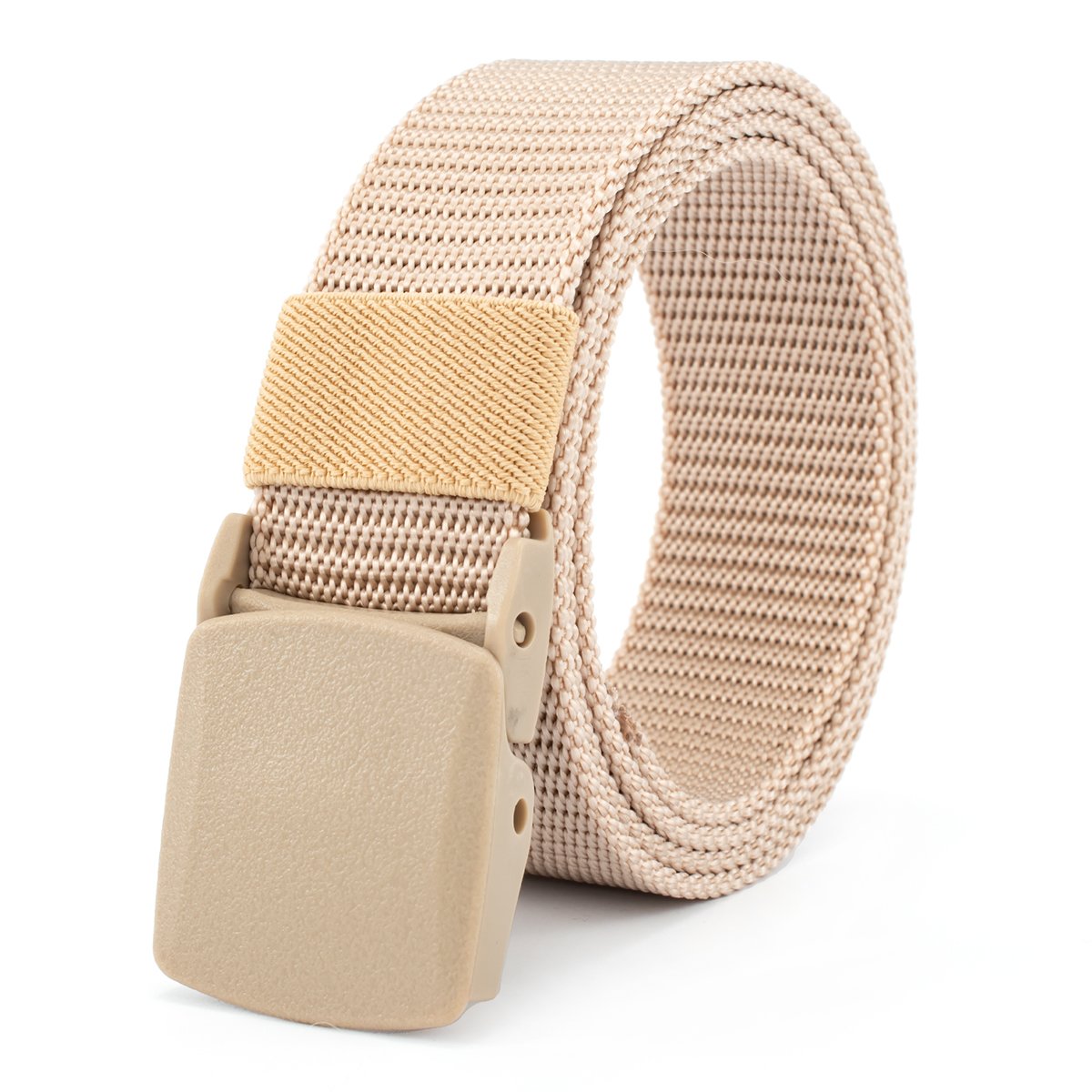 Factory Supplies Leisure Sports Plastic Buckle Waistband 3.2cm Tactical Nylon Fabric Belt For Men