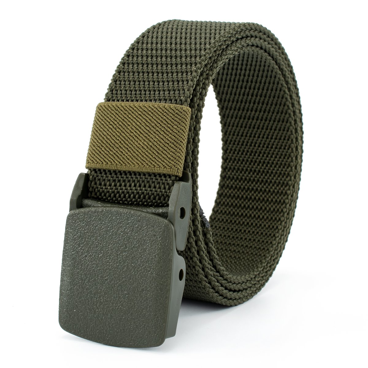 Factory Supplies Leisure Sports Plastic Buckle Waistband 3.2cm Tactical Nylon Fabric Belt For Men