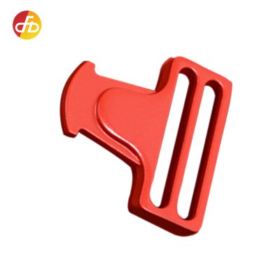 Custom red black silver zinc alloy safe buckle metal quick release tactic belt buckle