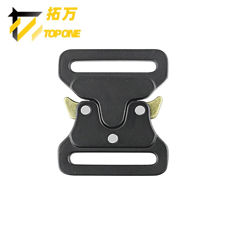 33MM Fashion Garment Hardware Zinc Alloy Belt Webbing Tactical Buckles for Bags