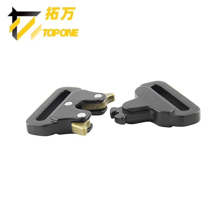 33MM Fashion Garment Hardware Zinc Alloy Belt Webbing Tactical Buckles for Bags