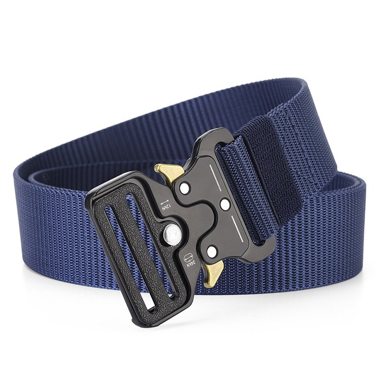 Quick Release Buckle Battle man Duty Belt Nylon Buckle Men canvas belts with metal buckle Belt