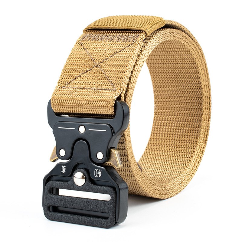 Hot Selling Tactical Belt Zinc Alloy Buckle Belts Men's Belt With Quick Release Buckle