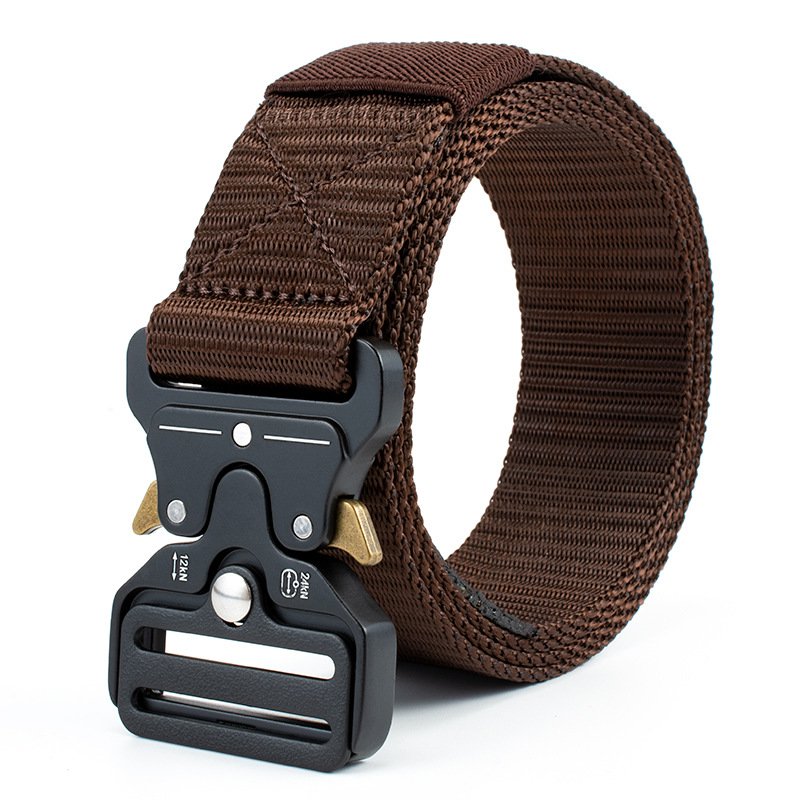 Hot Selling Tactical Belt Zinc Alloy Buckle Belts Men's Belt With Quick Release Buckle