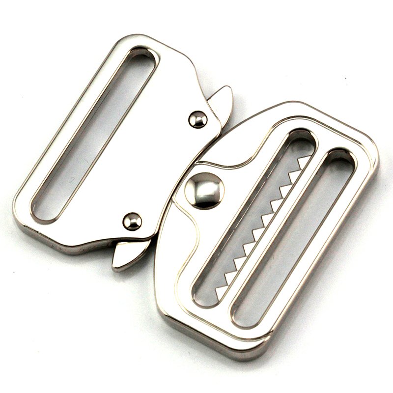 4916 Zinc Alloy Clip Buckle Belt No Buckle Belt 25mm Quick release tactical buckle