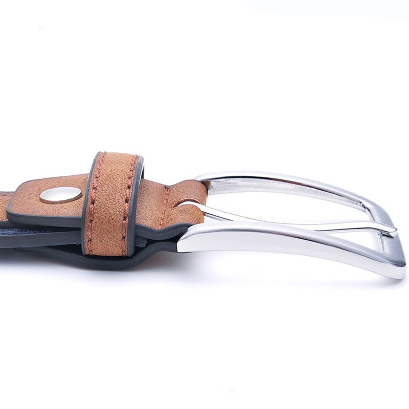 Wholesale Pu Leather Needle Buckle Belt Europe and American Fashion Casual Belt PU Jeans for Men
