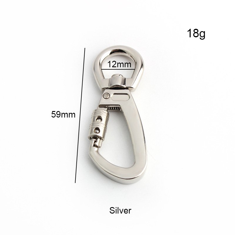 Tight Strong Dog Metal Buckle Lock Clasp Safe Lobster Claws Hooks Custom Thick Dog Swivel Snap Hook