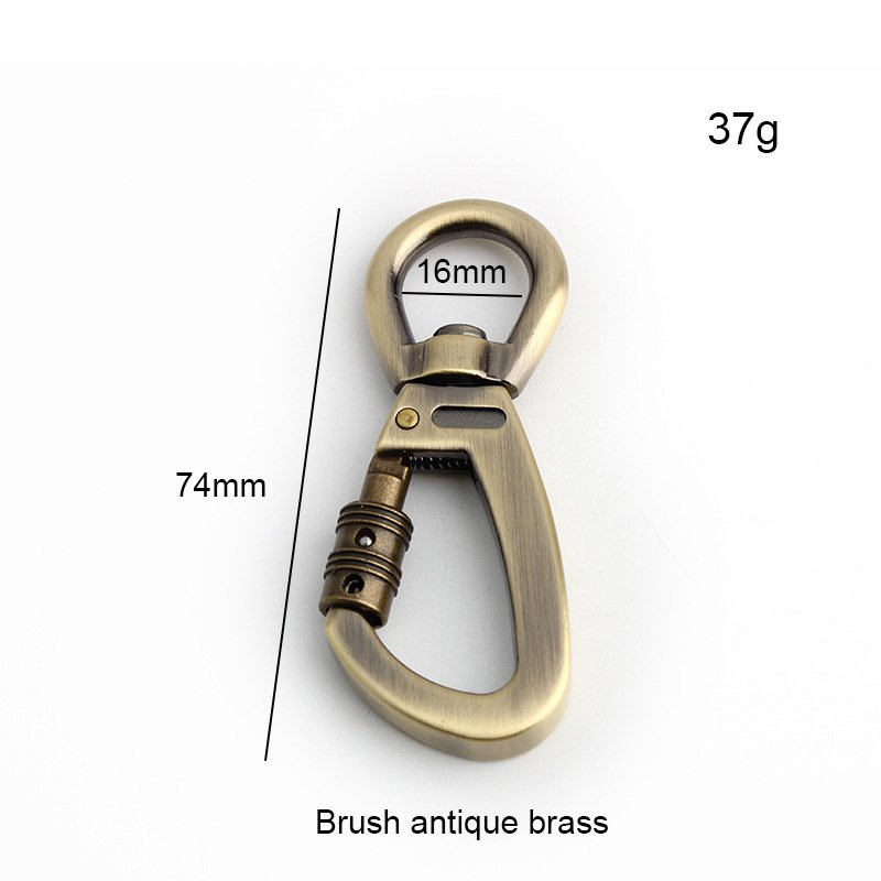 Tight Strong Dog Metal Buckle Lock Clasp Safe Lobster Claws Hooks Custom Thick Dog Swivel Snap Hook