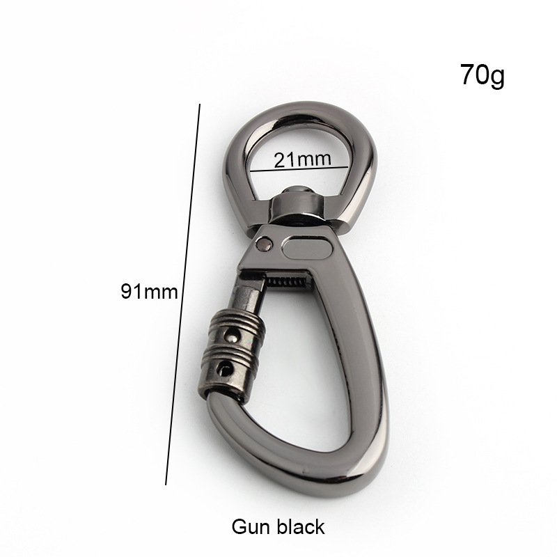 Tight Strong Dog Metal Buckle Lock Clasp Safe Lobster Claws Hooks Custom Thick Dog Swivel Snap Hook