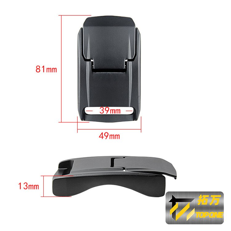New Aluminum Alloy Men's Outdoor Canvas Webbing Belt Buckle with Customized Logo